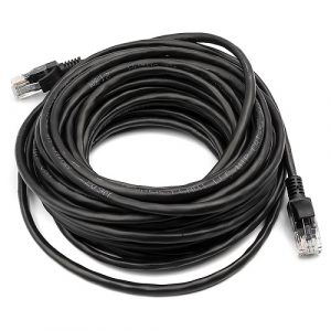Cable Cat5E UTP, 10m, black