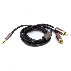 Audio Cable 3.5mm - 2x RCA, 1 m