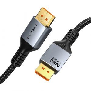 Premium cable DisPlay Port - DisPlay Port, 16K, 2m, 2.1 ver.