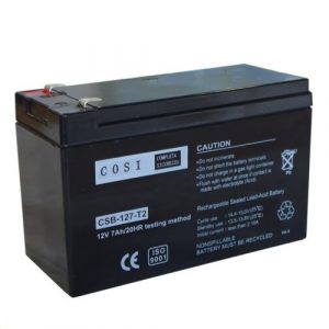 Battery, 12V 7Ah, T2