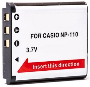 Casio, battery NP-110