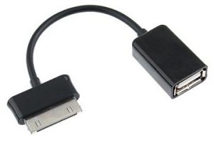 OTG USB adapter - Galaxy Tab 10.1, 25cm