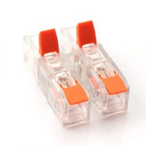 Splicing Connector, Inline with Lever, 2-2, 0.2–4.0mm², 32A, 450V, 20pcs