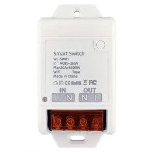 TUYA Smart Switch, Wi-Fi, 30A, AC 100-240V, 6600W