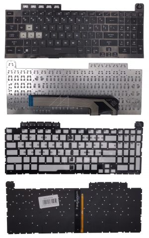 Keyboard ASUS FA506, FA706, US, with RGB backlight