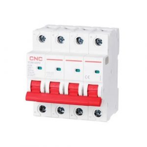 DC Miniature Circuit Breaker, 4P, 63A, Cat.A, 1000VDC, 6kA