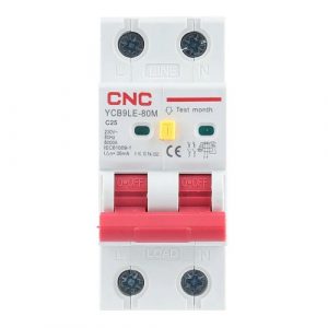 Residual Current Breaker with Over-Current, 2P, 25A, class C, 30mA, 6kA