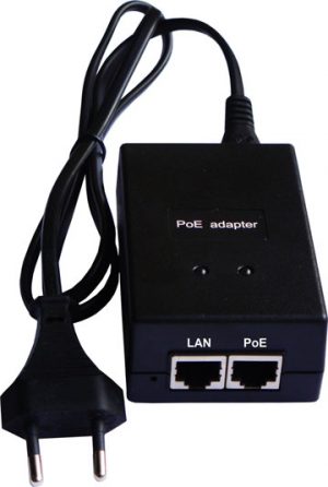 PoE injector 1ch POE-004, 48V, 0,4A