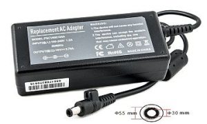 Laptop Power Adapter SAMSUNG 60W: 16V, 3.75A