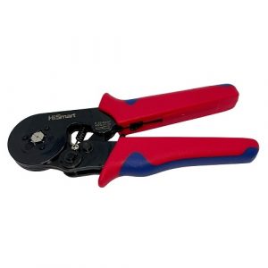 Self-adjusting crimping plier