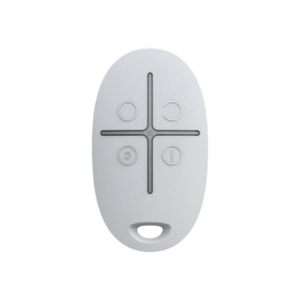 Ajax SpaceControl Key fob with a panic button (white) | 000001157