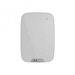 Ajax KeyPad Wireless touch keyboard (white) | 000005652