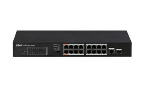 PoE switch 100Mbps 16portu+1G uplink (3117-16ET135)