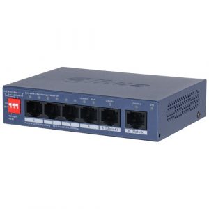 PoE switch 100Mbps 4+2G uplink CS4006-4ET2GT-36 (4006-4ET2G36)