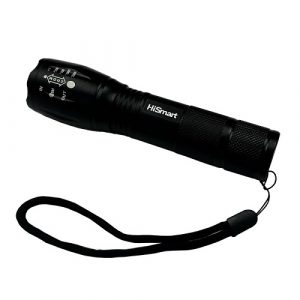 Flashlight, 1000lm, 10W, with rechargeable battery 18650 | AA620159