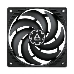 ARCTIC P12 SLIM with PWM PST Pressure-Optimised Fan, 4-pin, 120mm, Black (ACFAN00187A)