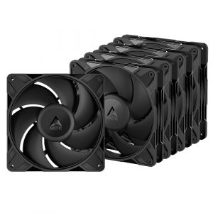ARCTIC P14 PRO PWM PST High-Performance Fans x5, 4-pin, 140mm, black | ACFAN00319A