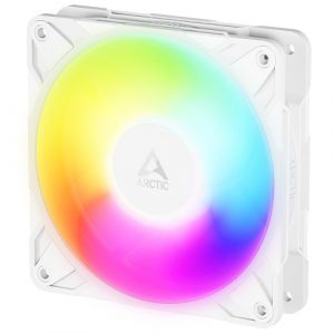 ARCTIC P12 PRO Reverse PWM PST A-RGB High-Performance PWM Fan, 4-pin, 120 mm (White) | ACFAN00325A