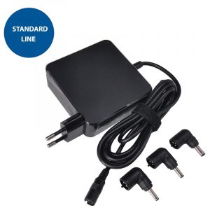 Laptop Power Adapter ASUS 65W: 15-20V, 4A, with 3 Adapters (AS65CUNI)
