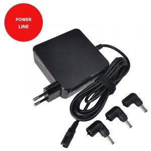 Laptop Power Adapter ASUS 90W: 15-20V, 6A,  with 3 adapters (AS90CUNI)