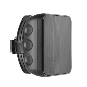 Wall Speaker, 60W, 6.5", Two-Way, Black, Weather-Resistant (BS330553)