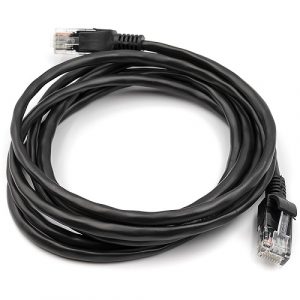 Cable Cat5E UTP, 2m, black (CA911561)