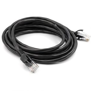 Cable Cat5E UTP, 3m, black (CA911585)