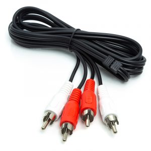 Audio Cable 2x RCA - 2x RCA, 1m (CA912032)