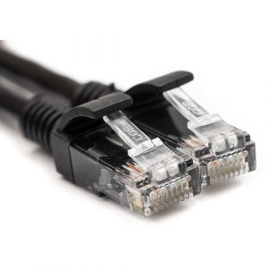 Cable Cat5E UTP, 35m, black (CA912643)