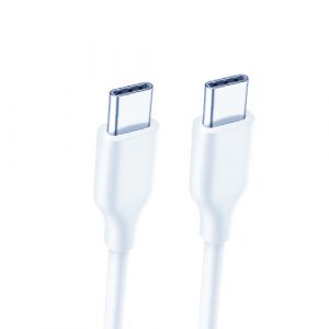 Cable Type-C - Type-C (in plastic bag, white, 1.8m) | CA912810
