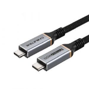 Premium cable USB4, Type C - Type C, 40Gbps, 100W, 20V/ 5A, 8K/ 60HZ, 1m (CA913299)