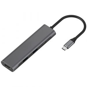 Adapter USB Type-C - 2 x USB 3.0, Type-C PD, HDMI | CA913435