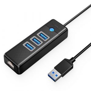 ORICO PW3UR-U3 3-Port USB Hub with RJ45 Port | CA914883
