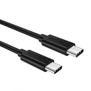 Cable CHOETECH Type-C - Type-C, PD20W, Black, 3m | CC0004