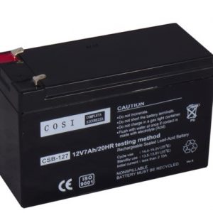 Battery, 12V 7Ah, T1 | CSB-127