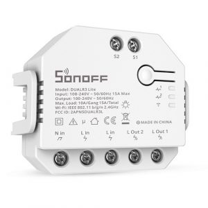 SONOFF Smart 2-Channel Wi-Fi Switch (DUALR3-LITE)