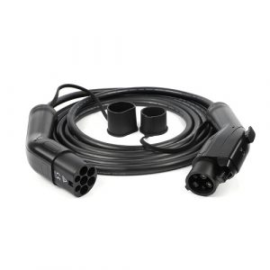 EV Charging Cable Type 1 (Female) - Type 2 (Male), 32A, 7.2kW, 1-phase, 5m (EV200009)