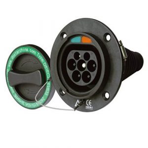 Electric Vehicle Socket Duosida Type 2 (Male), 32A, 3-phase (EV200252)