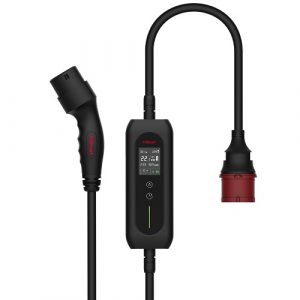 Electric car charger Type 2 - CEE, 22kW Max, 6-32A, 3-phase, 5m (EV200917)