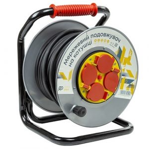Extension Cord with Reel 25m, 4 sockets, 3x2.5mm2 (EX610525)