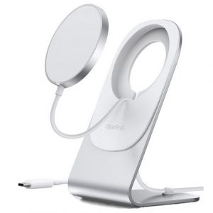 Magnetic Wireless Charger with Stand CHOETECH, 15W, MagSafe | H047