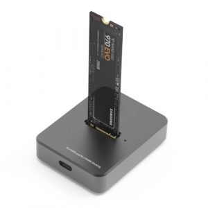 SSD Single Docking Station M.2 SATA/ NVME, USB-A, USB-C (HC380596)