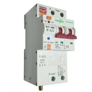 TUYA Smart 2-Pole Circuit Breaker Wi-Fi, RS485, 80A (HS081997)