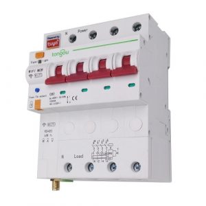 TUYA Smart 4-Pole Circuit Breaker Wi-Fi, RS485, 63A (HS082260)