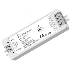 V2 LED Controller 12-24V, 2x5A | HS083076