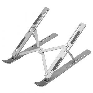Foldable Steel Laptop / Tablet Stand HISMART, with 7 Adjustment Positions | HS083274