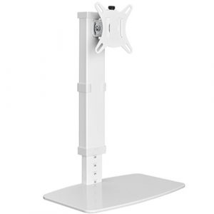 Single-Monitor 17"-32" Desk Stand, White | HS083946