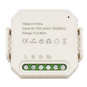Smart Energy Meter, 1P+N, 80A, Wi-Fi, Tuya | HS084080