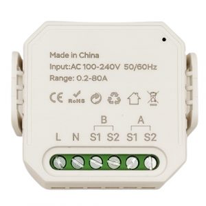 Smart Energy Meter, 2P, 80A, Wi-Fi, Tuya | HS084097