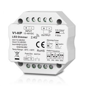 V1-H/P Controller, 12-48V, 1x 8A, Push-Dimm | HS084578